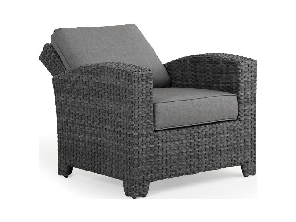 Seaside Wicker Reclining Lounge Chair