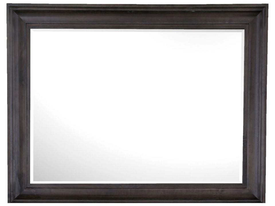 Calistoga Weathered Charcoal Dresser Mirror Landscape