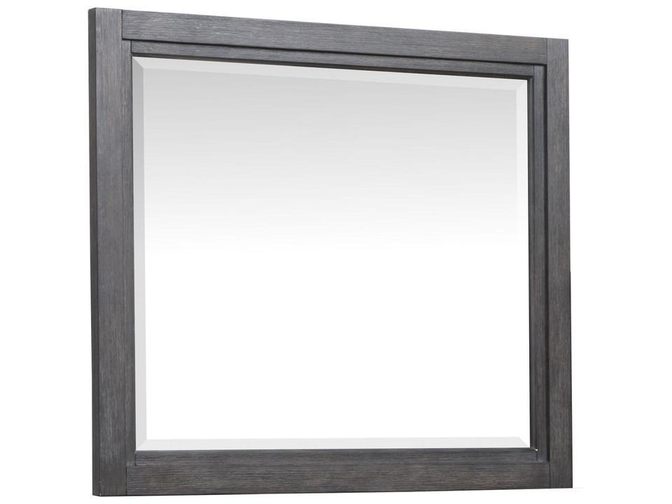 Plum Creek Ravenwood Black Dresser Mirror Landscape