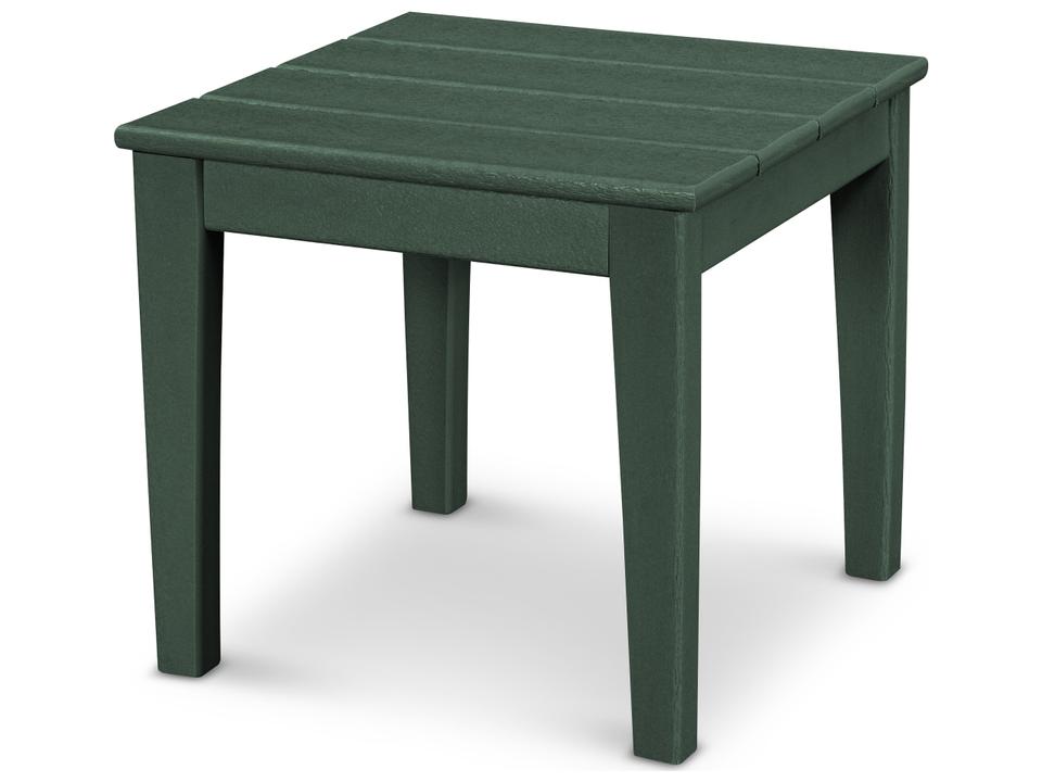 Newport 18-Inch Square Recycled Plastic End Table