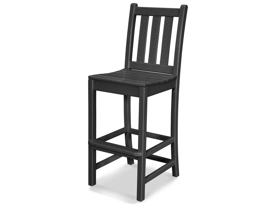 Traditional Garden Recycled Plastic Patio Bar Stool