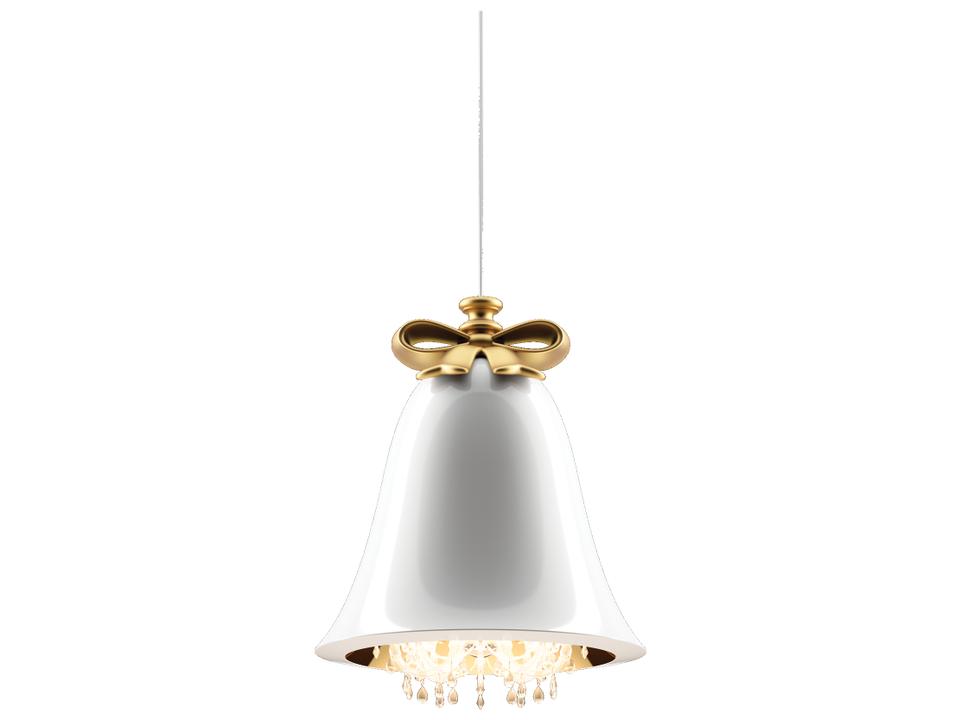 12-Light Mabelle Bell Chandelier in White