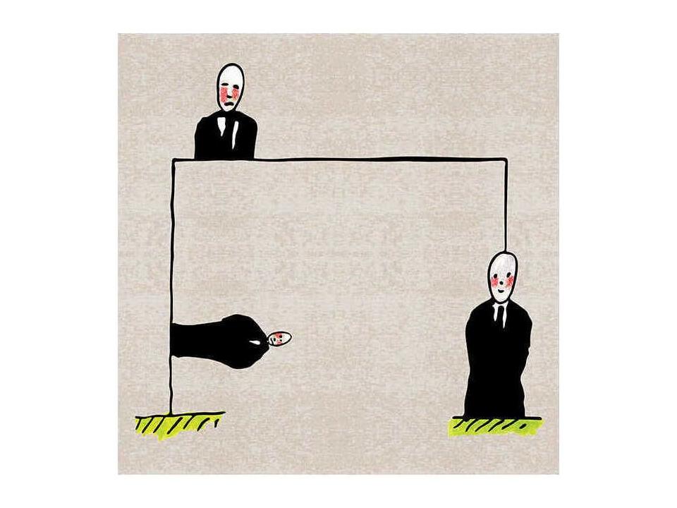 Genetic Tales 3 Men Graphic Area Rug in Polyamide and Non-Slip Polyester