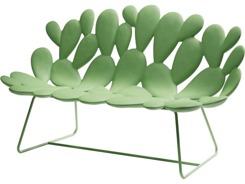 Filicudi 2-Seat Recycled Polyethylene Sofa in Balsam Green