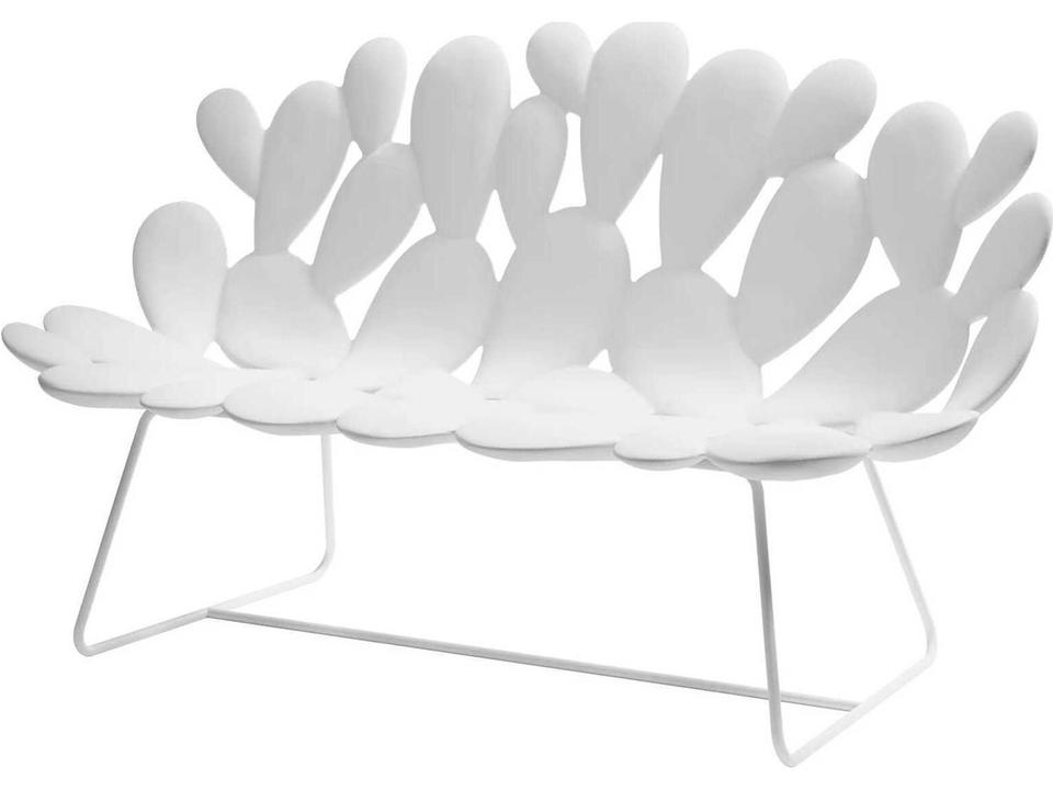 Filicudi 2-Seat Sofa in White Recycled Polyethylene