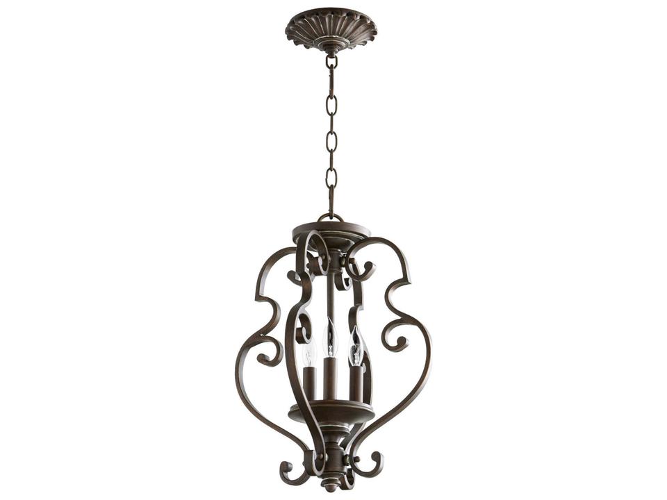 San Miguel 3-Light Dual Mount Pendant Light in Vintage Copper
