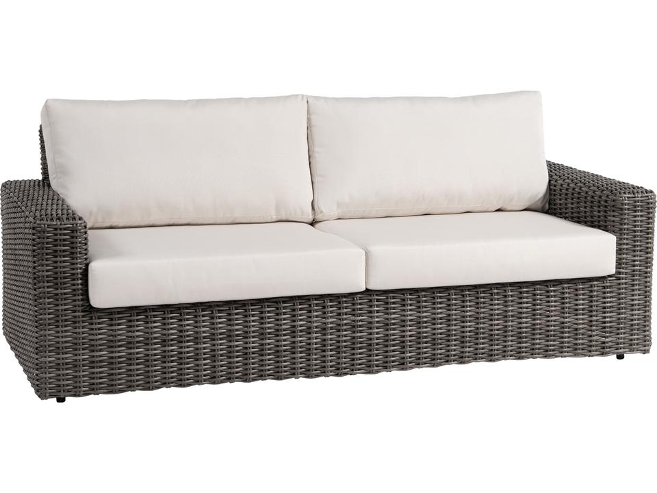 Mission Hill Wicker Cushion Sofa Outdoor