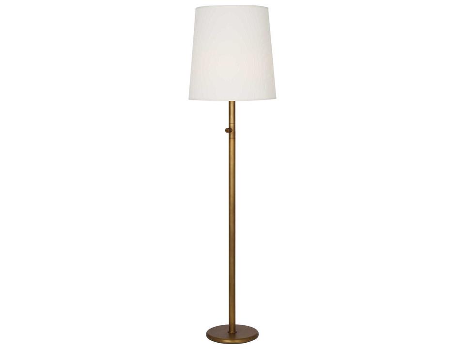 Rico Espinet Buster Chica Floor Lamp in Aged Brass