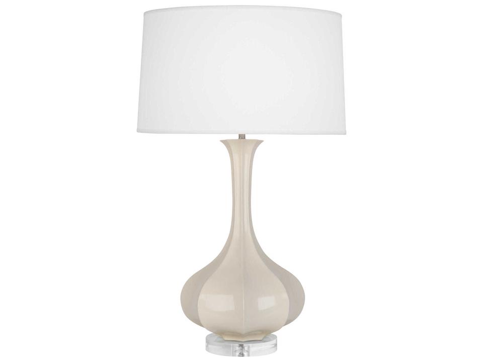 Pike Table Lamp Glazed Ceramic Modern