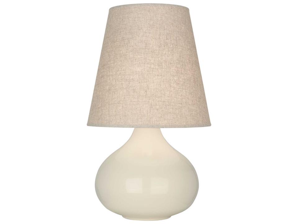 June Table Lamp Off White Ceramic