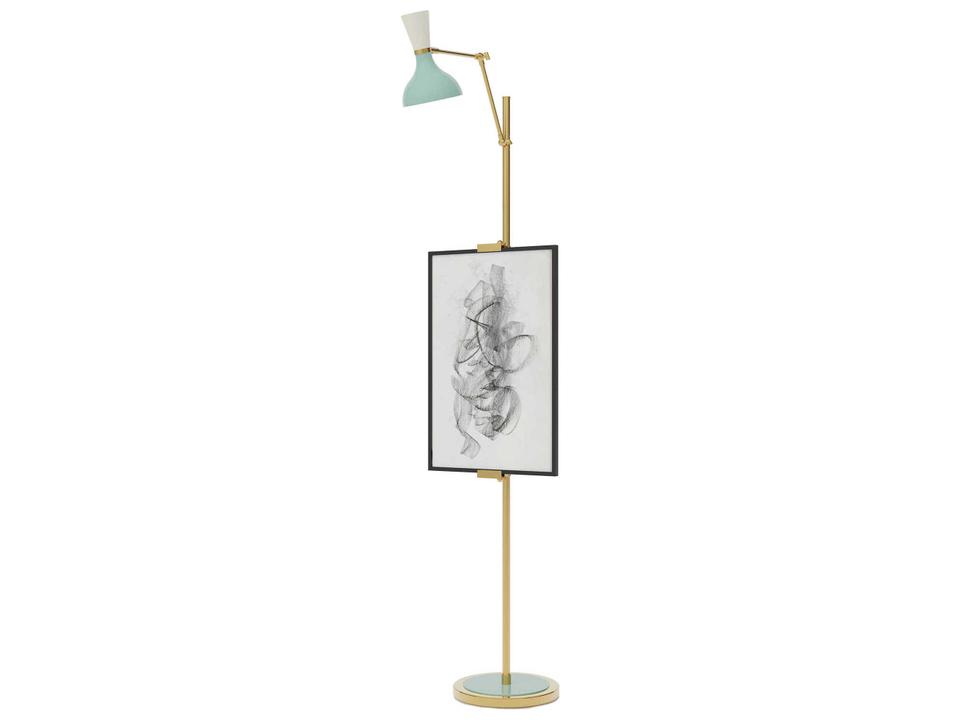 Clare Easel Floor Lamp