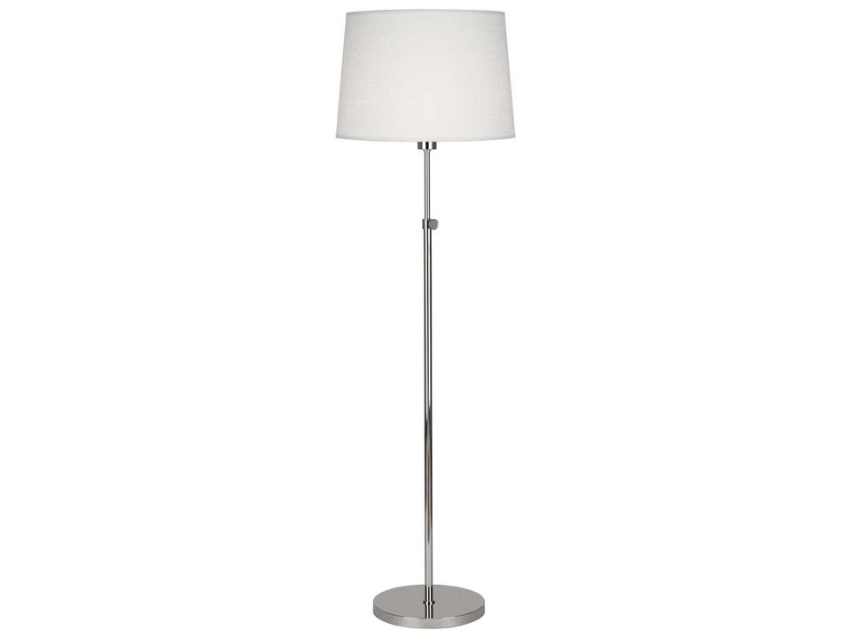 Koleman Floor Lamp Adjustable Polished Nickel