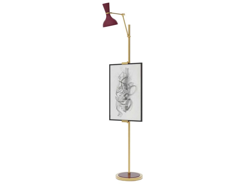 Clare Adjustable Floor Easel Lamp