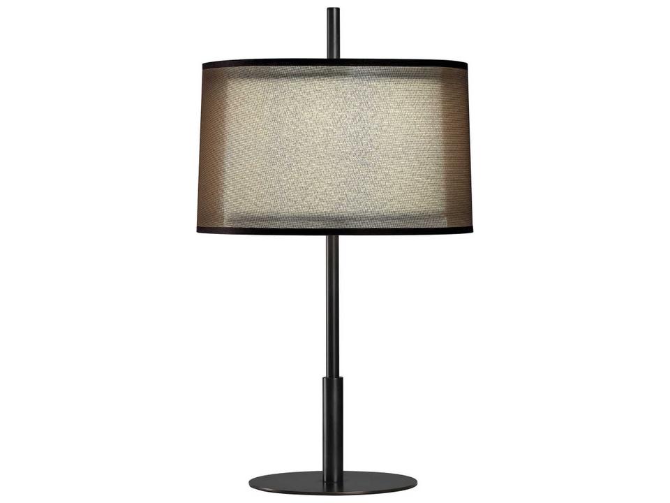 Saturnia Deep Patina Bronze Buffet Lamp