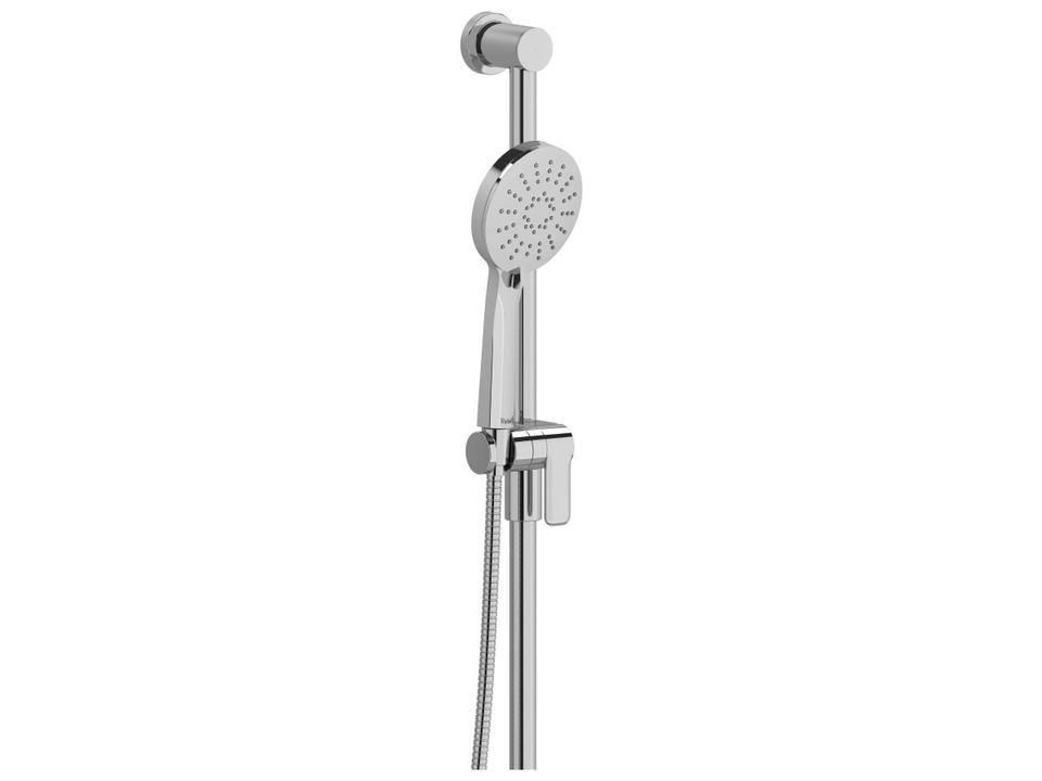 3-Function Handshower Set with 31-Inch Slide Bar in Chrome