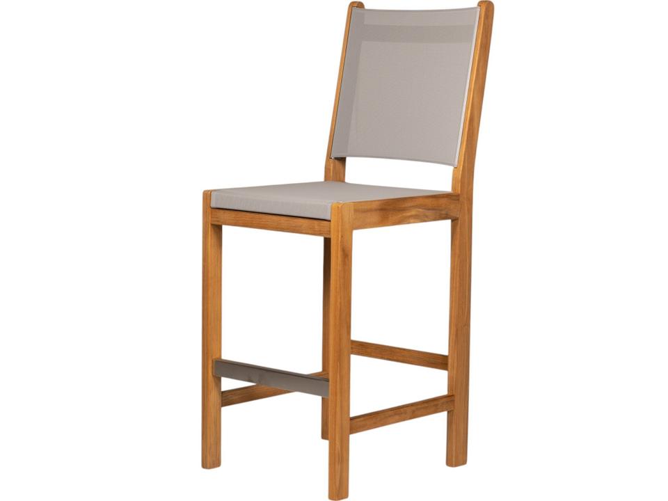 Bar Sling Chair with Gray Sling