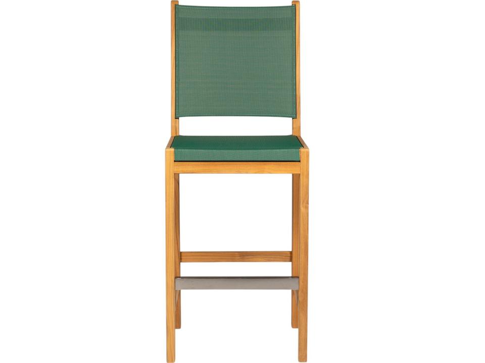 Bar Sling Chair with Moss Phifertex Sling