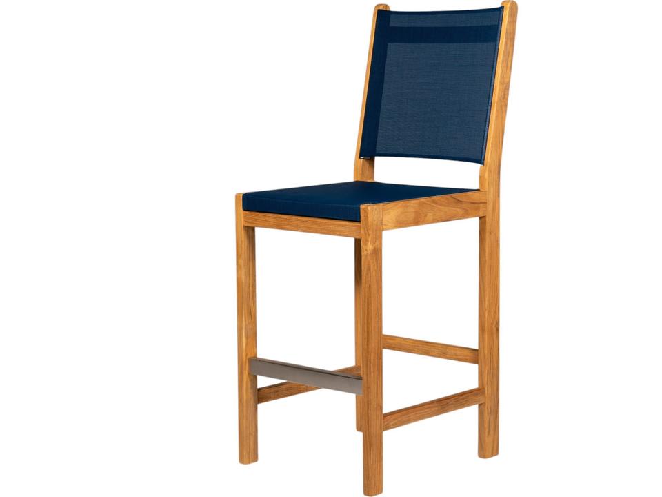 Bar Sling Chair with Navy Phifertex Sling