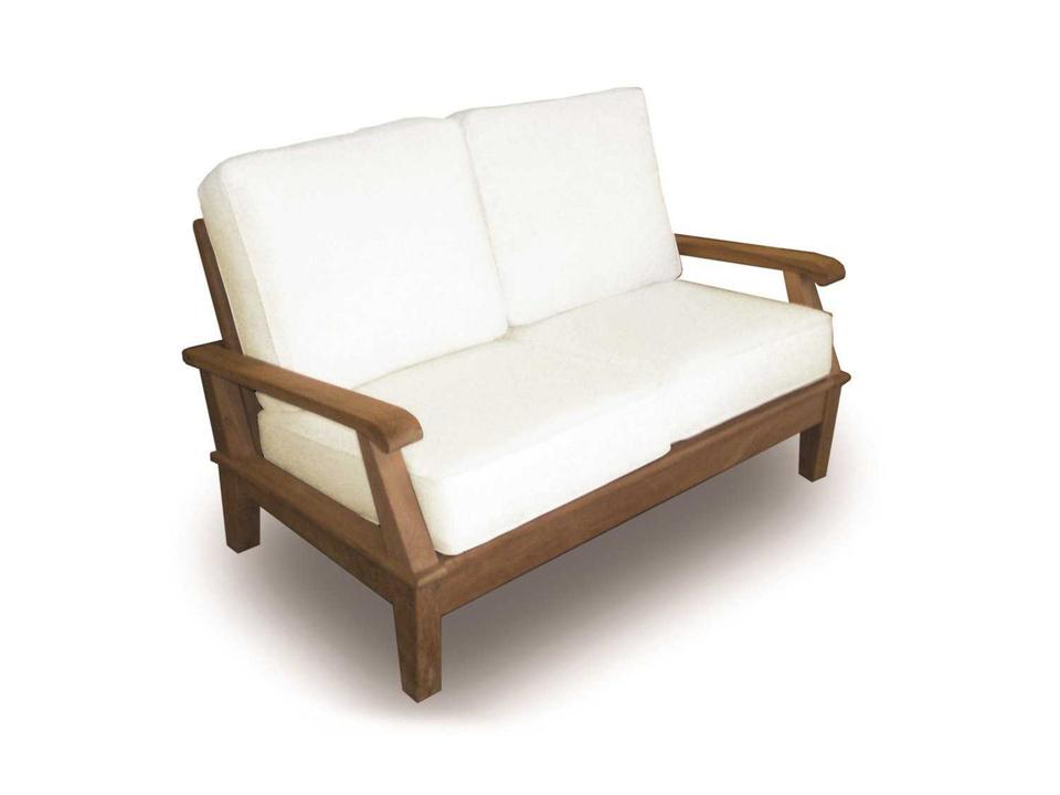 Miami Cushion Adjustable Outdoor Loveseat