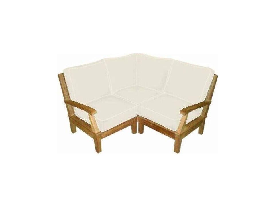 Miami Deep Seating Modular Sectional Base Teak Frame Only