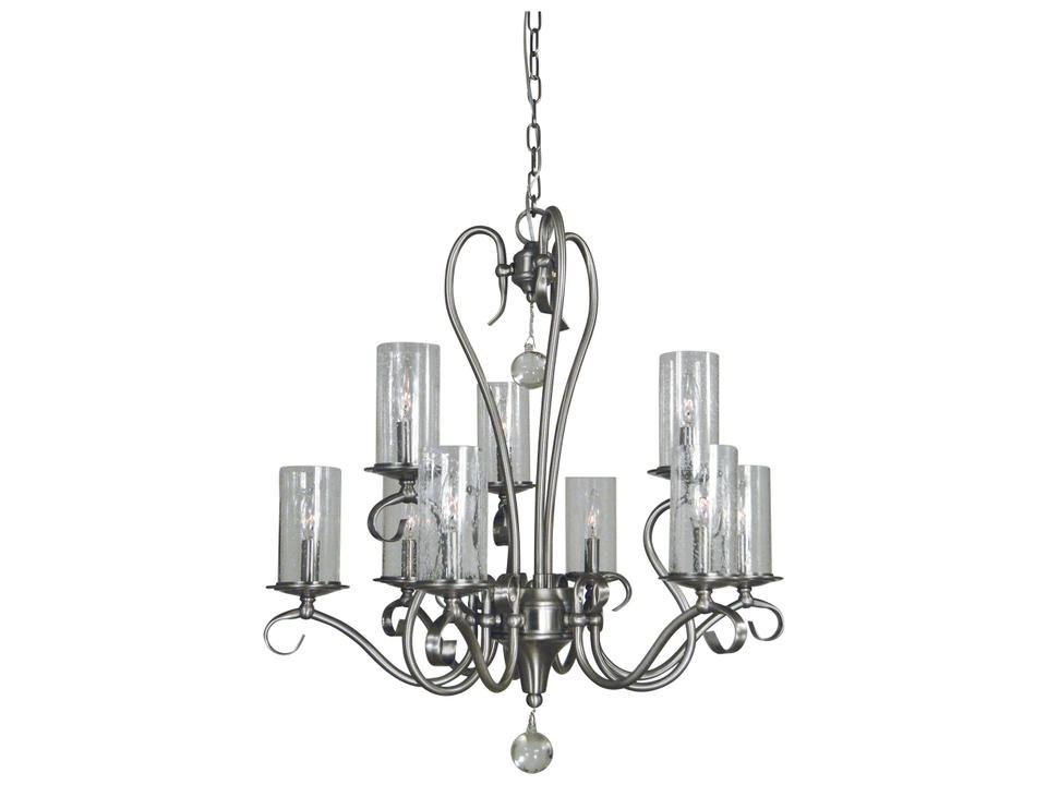 Ilsa 9-Light Cylinder Chandelier