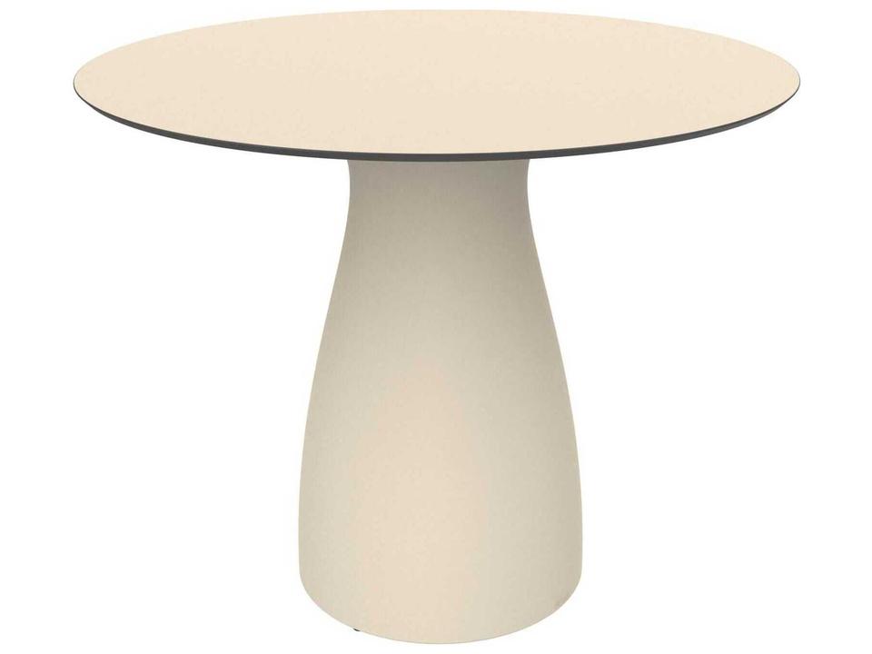 Baobab S Round Dining Table Ivory 90"