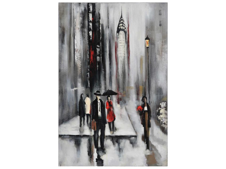 Bustling Canvas Wall Art