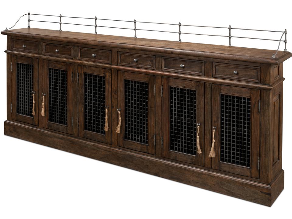 Covent Gardens Narrow Sideboard in Old Stain Finish