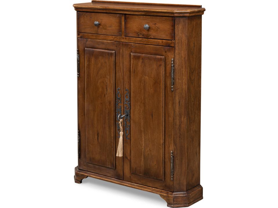 Innsbruck Solid Acacia Wood Accent Cabinet in Fruitwood