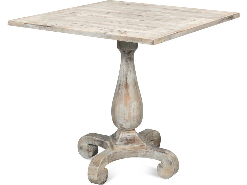 Bistro 33-Inch Square Dining Table in Grey Oak