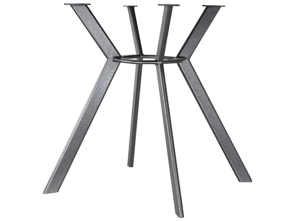 Verona Medium Outdoor Dining Table Base Powder Coated Aluminum