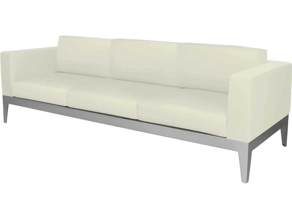 South Beach Outdoor Sofa Modern Aluminum