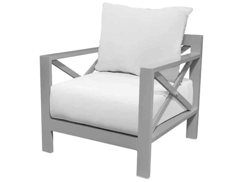 Dynasty Lounge Chair in Powder Coated Aluminum
