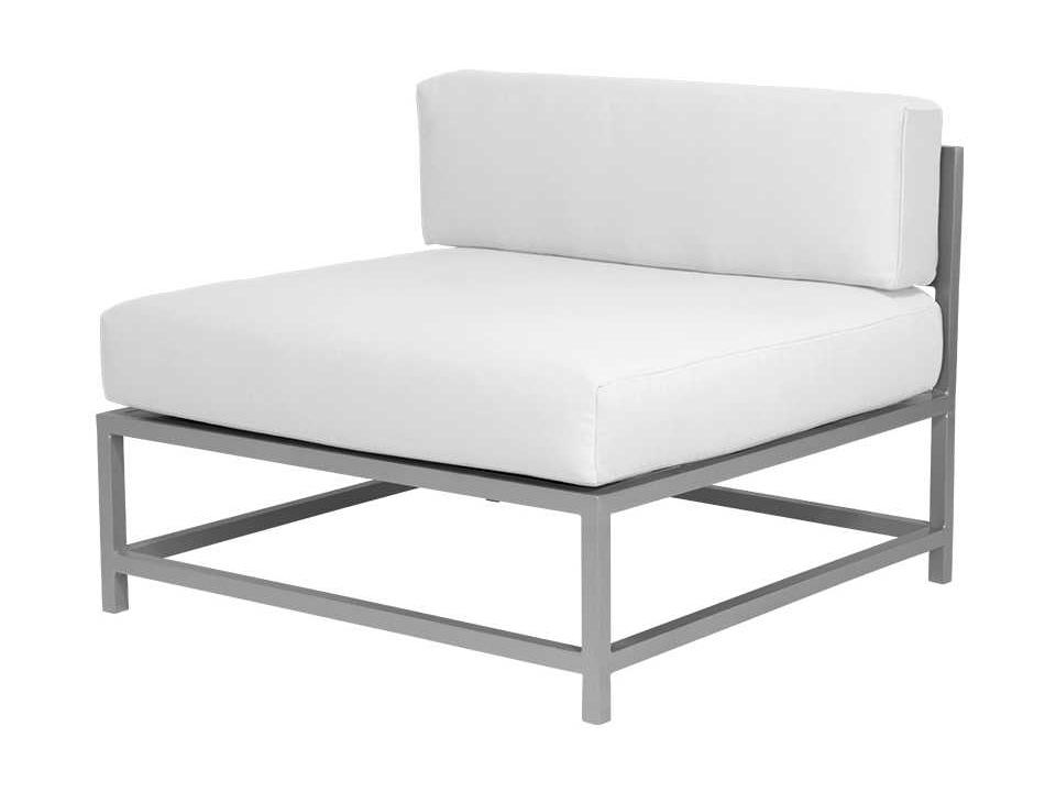 Delano Modular Lounge Chair in Powder Coated Aluminum