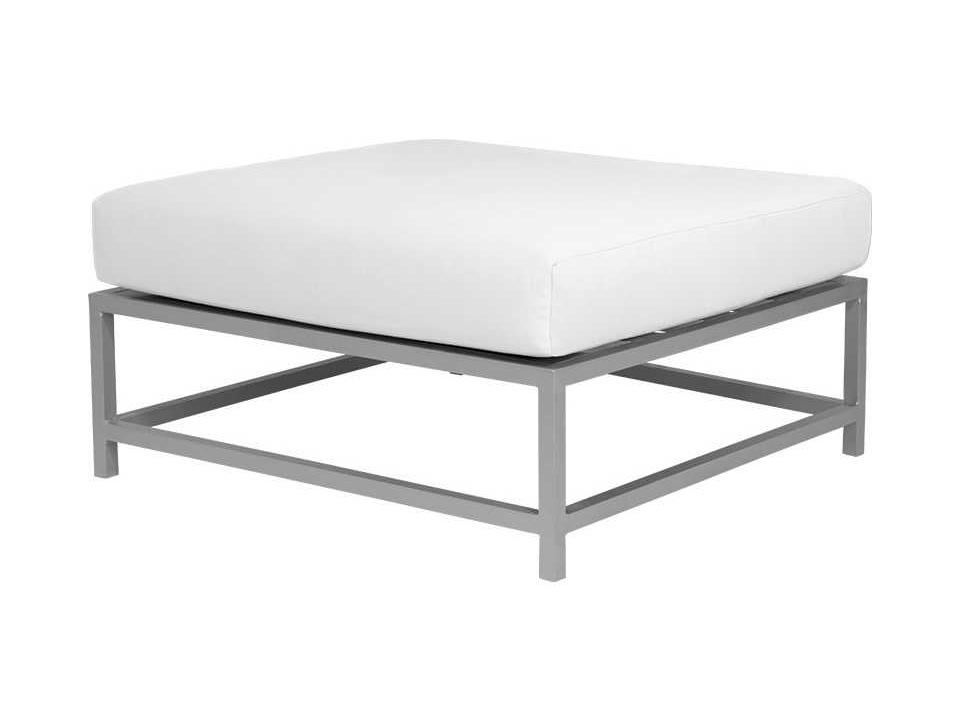 Decoscape Delano Aluminum Square Ottoman