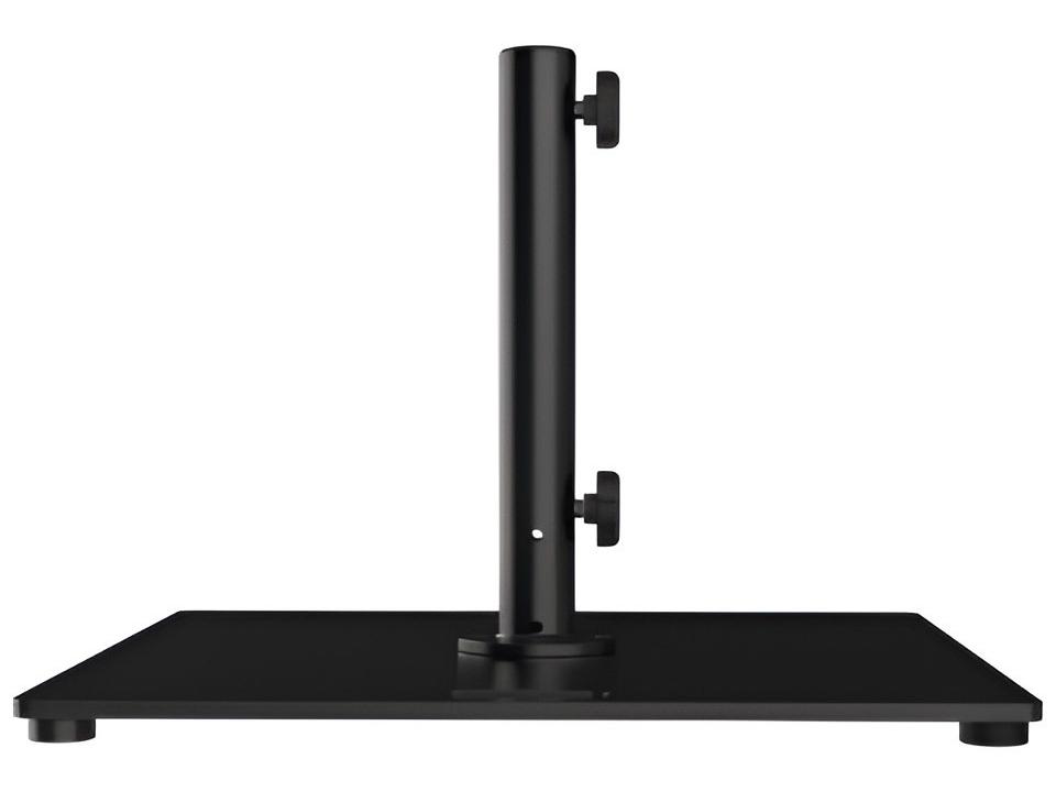 Oasis 35kg Flat Plate Umbrella Base in Black Steel