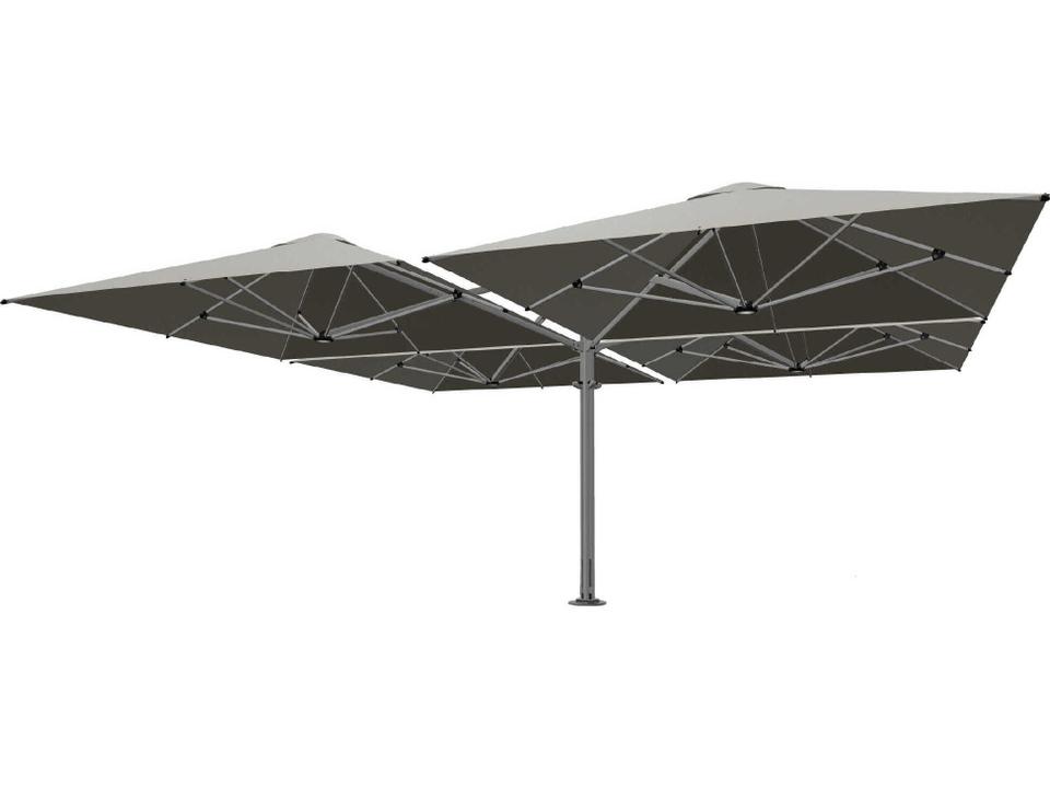 Unity 2.5m Square Quattro Cantilever Outdoor Umbrella