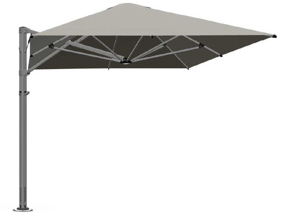 Unity 98-Inch Square Single Canopy Cantilever Umbrella