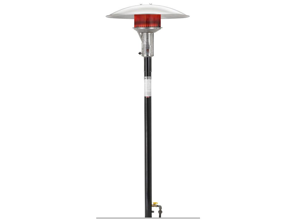 PSA265B Permanent Natural Gas Outdoor Patio Heater in Black