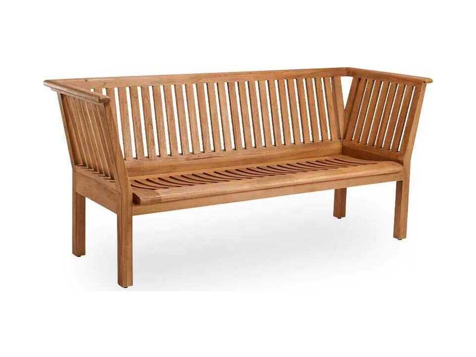 Exterior Teak St. Catherine Outdoor Patio Bench