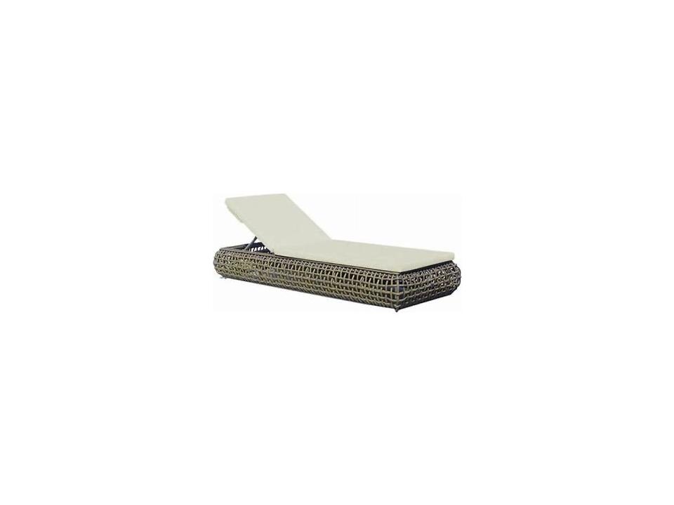 Dynasty Kubu Mushroom Aluminum Cushion Chaise Lounge
