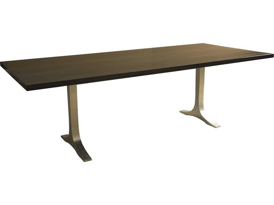 Maple Table Rectangular Column Maple Wood Rectangular Dining Tables | LuxeDecor