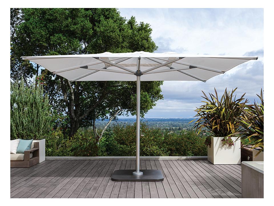 13 ft square patio umbrella SUPERJARE 13FT Outdoor with Base Included, Double Sided Pool Umbrellas with Fade Resistant Canopy, Large Table Umbrella for Deck, Market, Backyard The Shademaker Astral 13' Square Commercial Valarium Cantilever