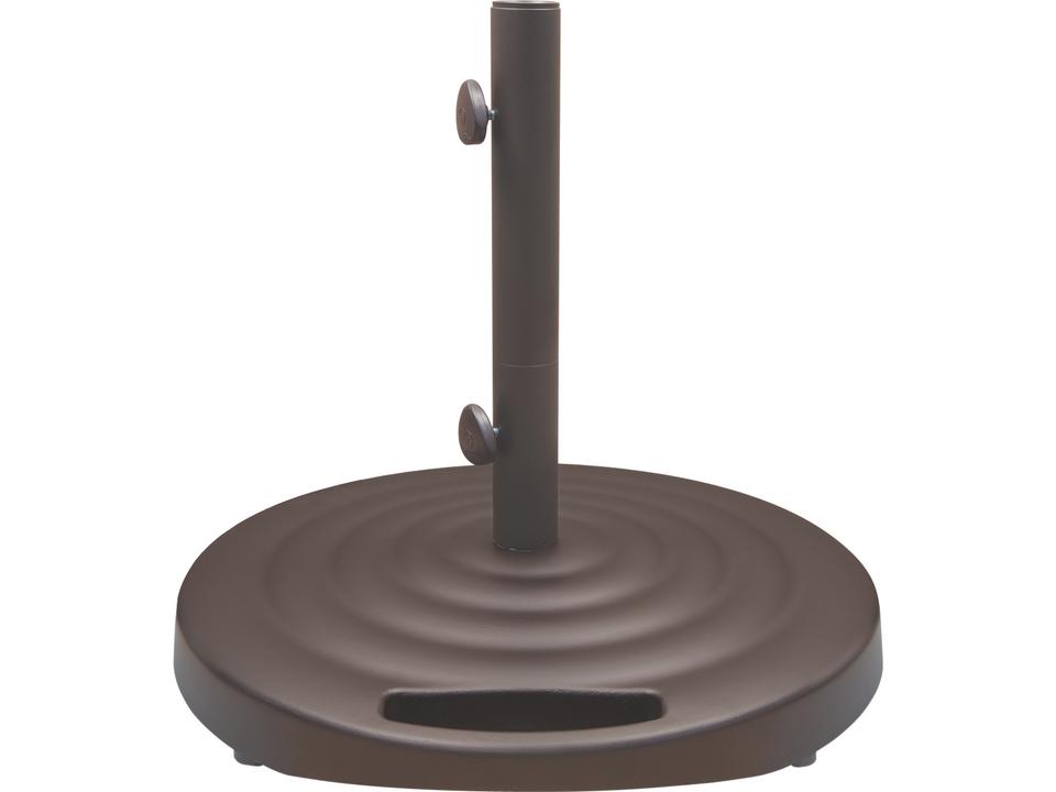 Monaco Cast Aluminum Round Umbrella Base 100lbs with Wheels