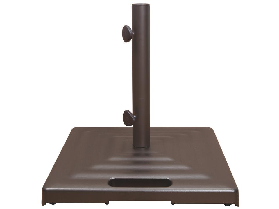 Monaco 100lb Cast Aluminum Square Umbrella Base with Wheels