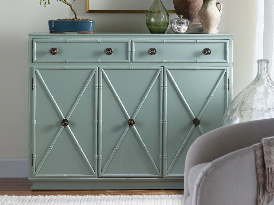Gustavia 50" Mahogany Wood Sideboard