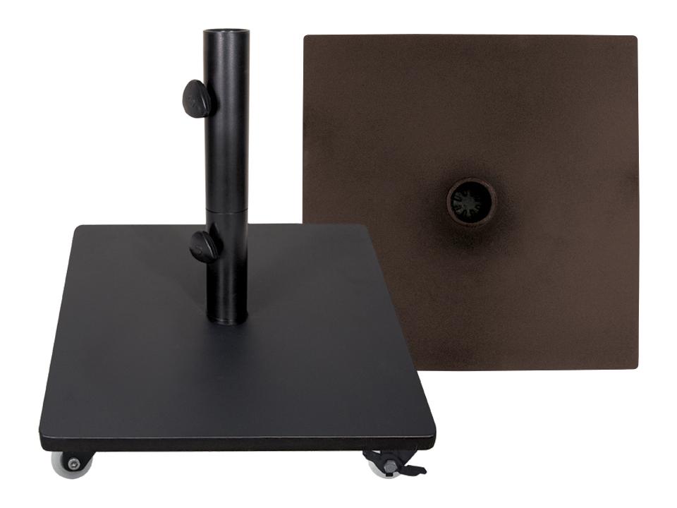Libra 120lb Steel Umbrella Base with Wheels