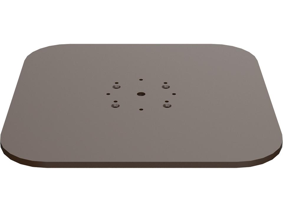 Z-Plate 115-Pound Steel Umbrella Base in Powder-Coated Finish