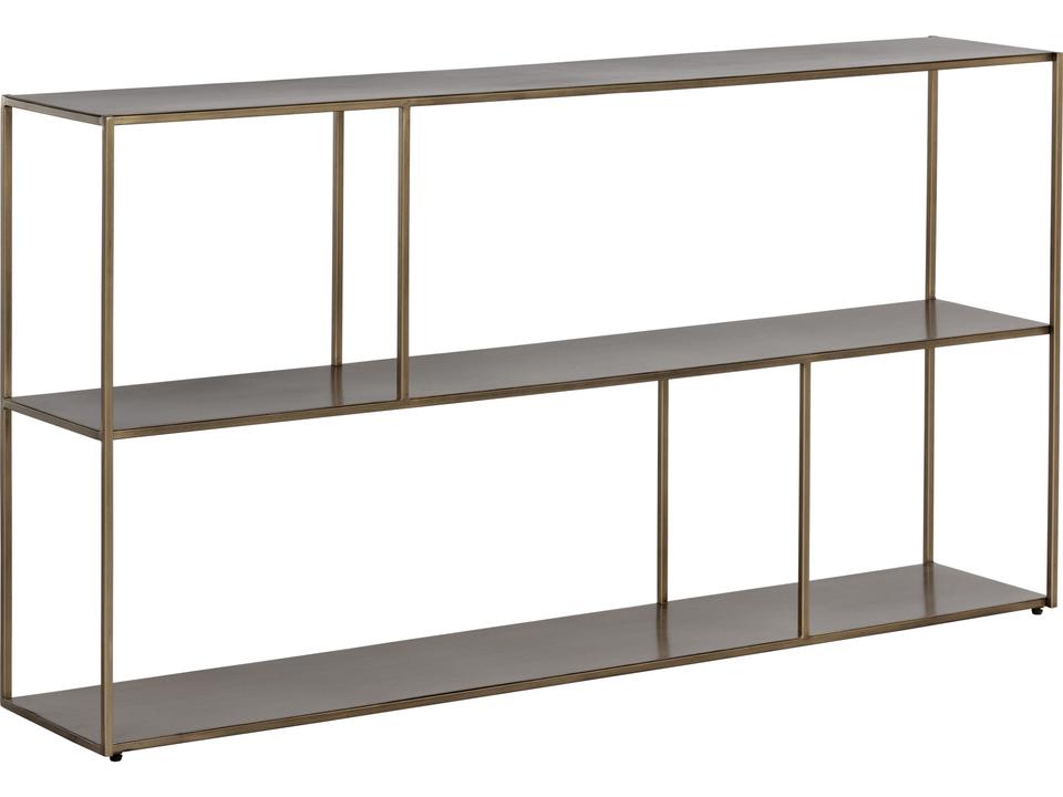 Mixt Antique Brass Bookcase