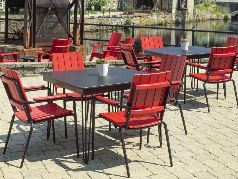 Hip Aluminum Outdoor Patio Dining Set